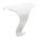 Tavellistkrok, vit, 10 st/förp.